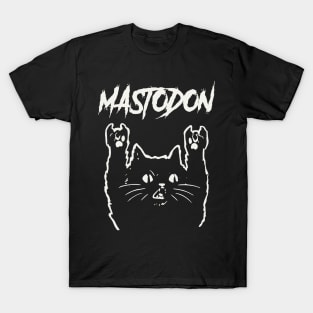 mastodon and the cat T-Shirt